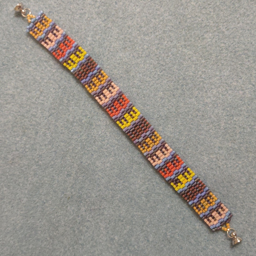 Beautiful Peyote Trival Bracelet